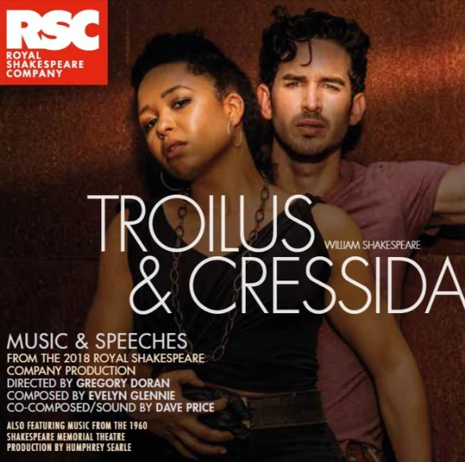 Troilus and Cressida CD Album Cover - RSC