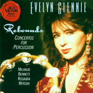 Evelyn Glennie Rebounds CD Artwork Cover