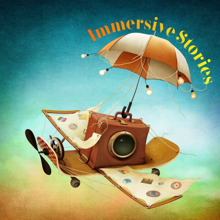 Immersive Stories - Sue Verran, Chris Warner and Dame Evelyn Glennie - Album Cover