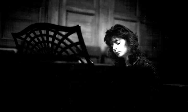Evelyn on Piano - Undated 1980 - Dominic Photo Shoot